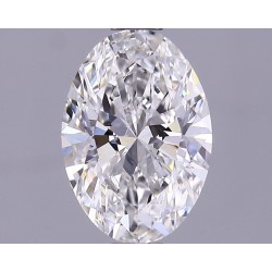 Diament laboratoryjny bezbarwny szlif owalny, 1.14ct, VVS2, E, IGI LG617476899